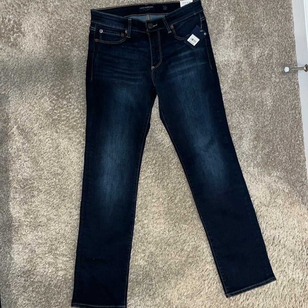 Lucky Brand Mid Rise Straight Sweet Jeans - 4/27 A - New With Tags